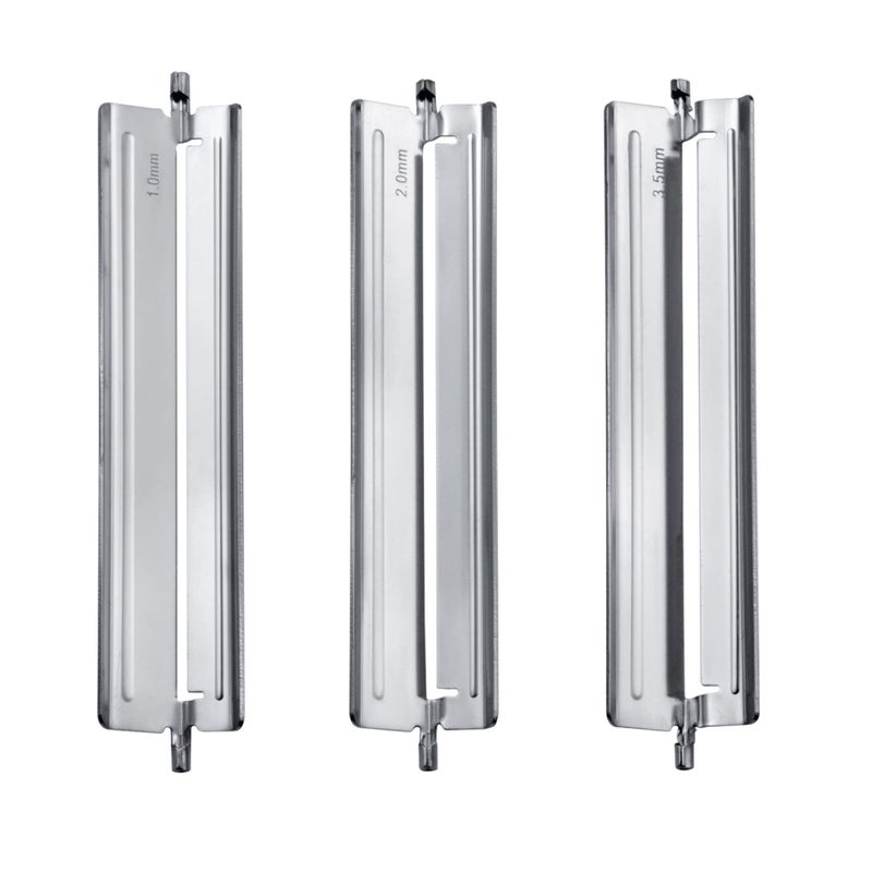 triangle 3-Piece Slicer - Includes Three Interchangeable, Ultra-Sharp Stainless Steel Blades - Creates Thin to Thick Slices - Dishwasher Safe - Image 3